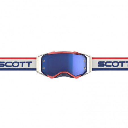 Masque Scott Prospect Heritage Retro bleu blanc