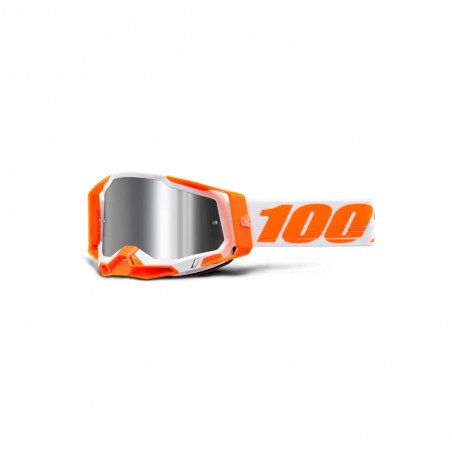100% RACECRAFT 2 ORANGE - ECRAN IRIDIUM ARGENT