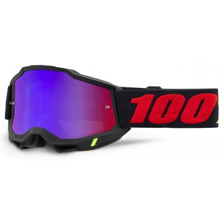 Masque 100% ACCURI 2 Morphuis Écran iridium Bleu / rouge