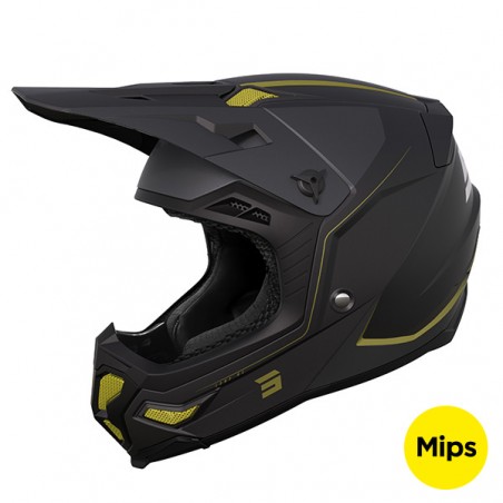 Casque Shot Noir / Jaune Core Comp MIPS 22-06 2023