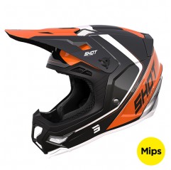 Casque Shot Noir / Orange Core Comp MIPS 22-06 2023