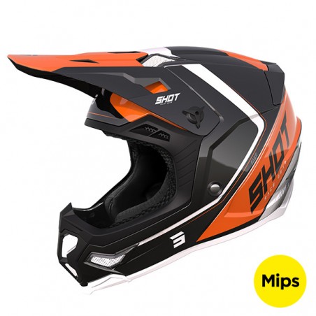 Casque Shot Noir / Orange Core Comp MIPS 22-06 2023