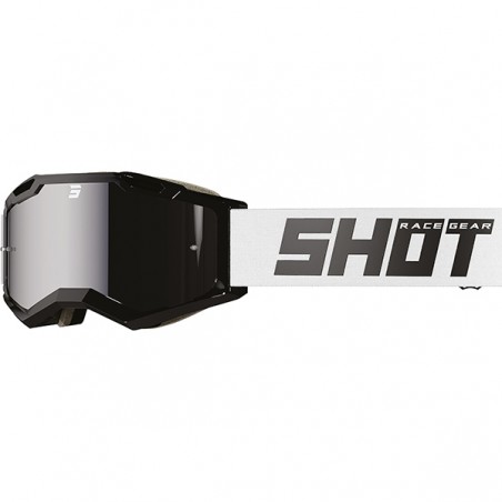 Masque Cross Shot Iris 2.0 Solid 2022 black glossy Ecran Iridium