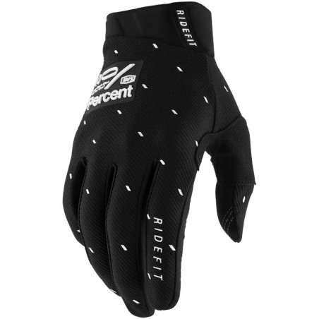 Gants 100% RIDEFIT Slasher Noir