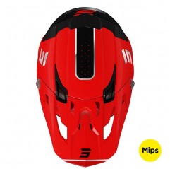 Casque Shot Blanc / Rouge Core Comp MIPS 22-06 2023
