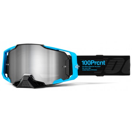 Masque 100% ARMEGA Barely 2 Ecran Mirror Silver