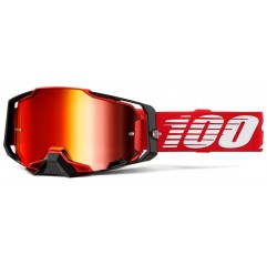 Masque 100% ARMEGA Rouge Ecran Mirror Rouge