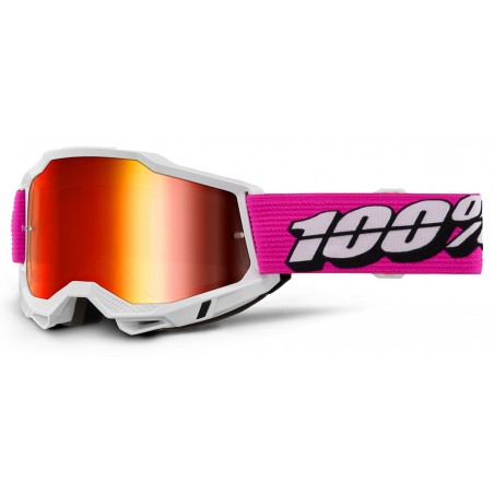 Masque 100% ACCURI 2 Roy Ecran Mirror Rouge