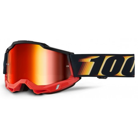 Masque 100% ACCURI 2 Stamino 2 Ecran Mirror Rouge