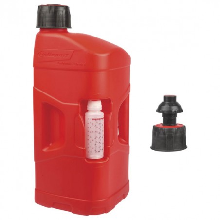 Bidon ProOctane Polisport 20 L avec système Quickfill ROUGE
