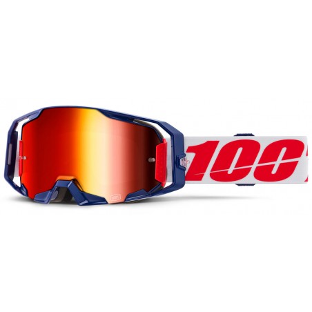 Masque 100% ARMATIC Mach Z Ecran Iridium Rouge