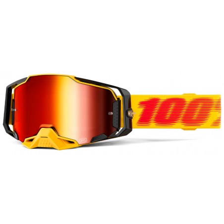 Masque 100% ARMEGA Tetsu Ecran Iridium Rouge