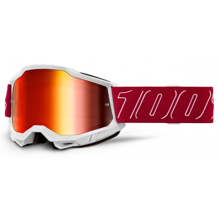 Masque 100% ACCURI 2 Redline Ecran Iridium Rouge