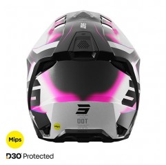 Casque Shot Lite 2025 Bleu Pink Pearly