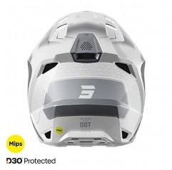 Casque Shot Lite 2025 Noir Blanc Pearly