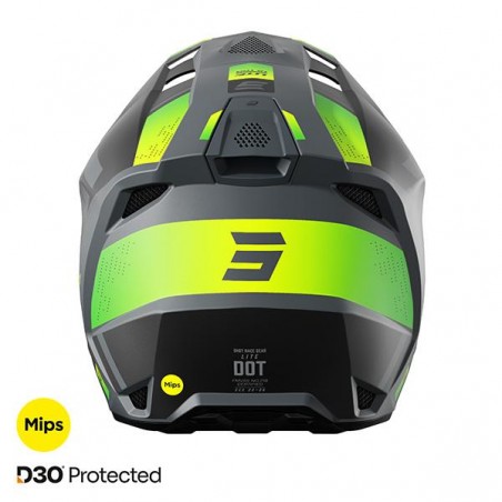 Casque Shot Lite 2025 Neon Jaune Matt