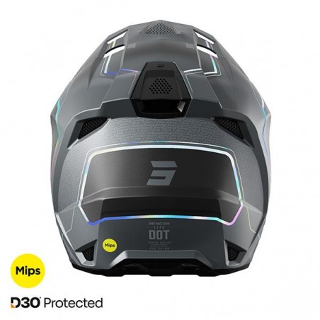 Casque Shot Lite 2025 Holographic Matt