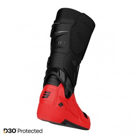 Bottes Shot Race 8 Rouge Noir
