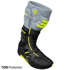 Bottes Shot Race 8 Gris Jaune Fluo