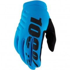 Gants 100% BRISKER Turquoise