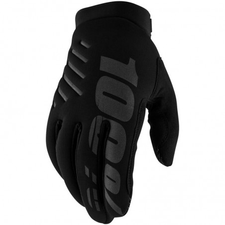Gants 100% BRISKER Noir