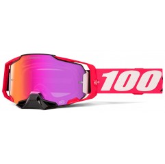 Masque ARMEGA HiPER Kloug Ecran Mirror Dark Rouge