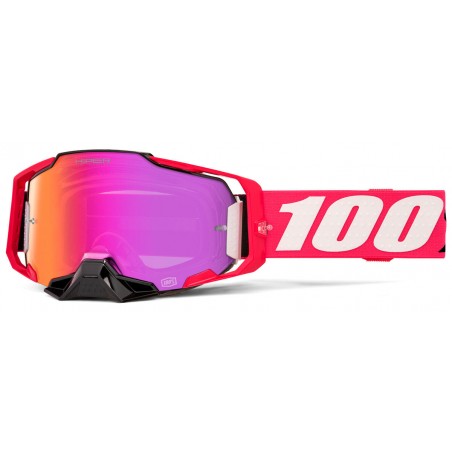 Masque ARMEGA HiPER Kloug Ecran Mirror Dark Rouge