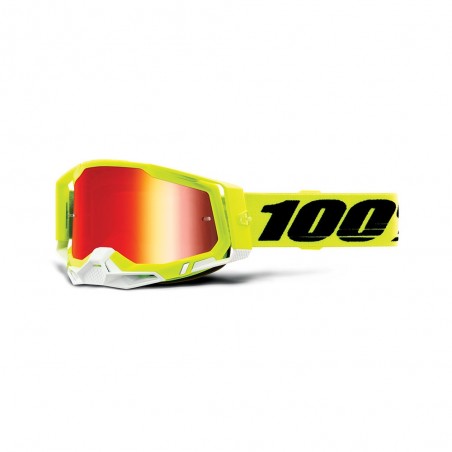 Masque 100% Armega Yellow Ecran Iridium Rouge