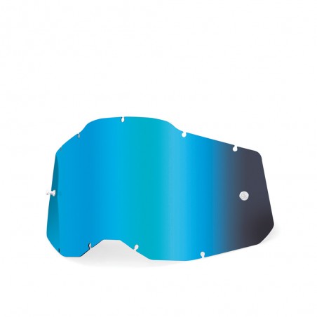 100% 2 ÉCRAN-IRIDIUM BLEU RACECRAFT 2 ACCURI 2 STRATA 2