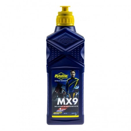 Huile moteur 2T synthétique Putoline MX9 (1 Litre)